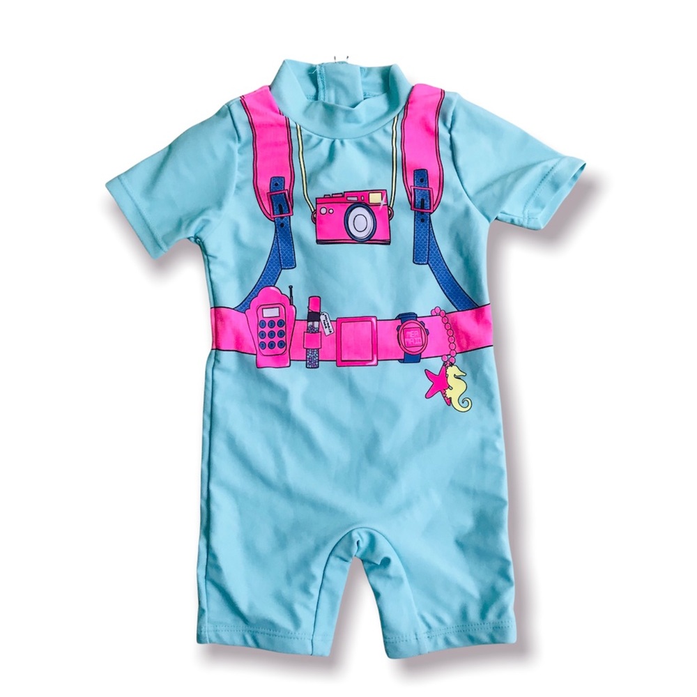 NWT Matalan Camera Rashguard 3-6 Months